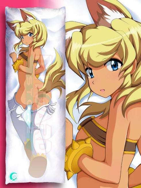 RENKIN SAN-KYUU MAGICAL POKAAN Liru Body pillow case Dakimakura - 3